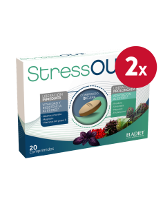 Pacote de 2 unidades Stress Out 20Comp. por Eladiet