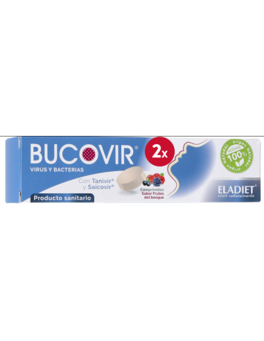 Pack de 2 uds Bucovir 16Comp. de Eladiet