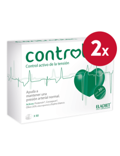 Pacote de 2 unidades Controlten 60Comp. por Eladiet