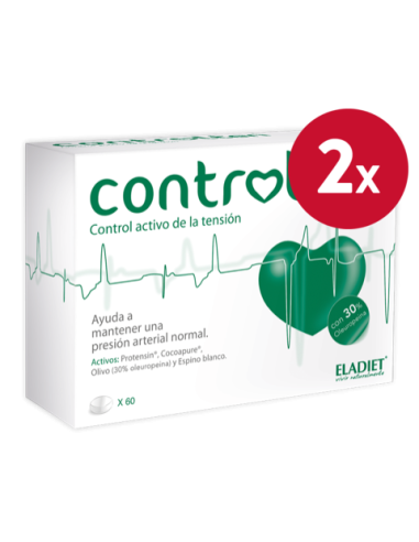 Pack de 2 uds Controlten 60Comp. de Eladiet