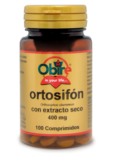 Ortosifon 400 mg. (ext. seco) 100 comprimidos de Obire