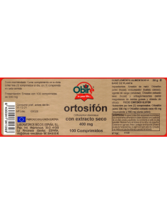Ortosifon 100 Comp. Obire – Apoyo Natural para la Salud Renal 2