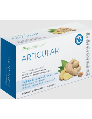 Phytoadvance Articular 60 cápsulas para articulaciones saludables
