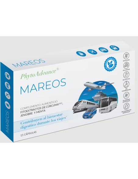 Phytoadvance Mareos 15 cápsulas – Alivio natural eficaz