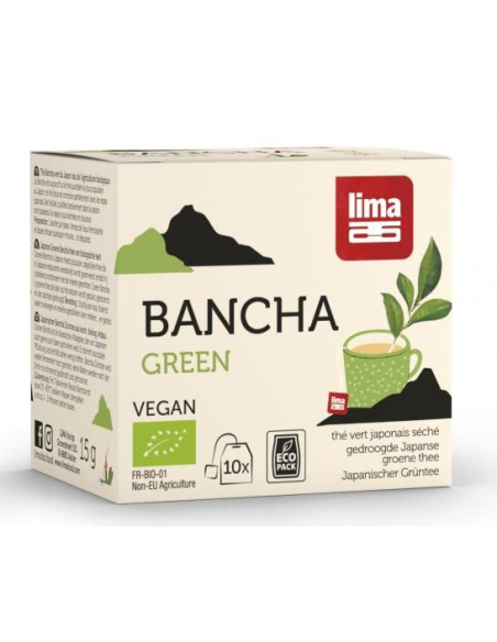 Té Bancha Tostado con Filtros de Lima – Sabor Natural