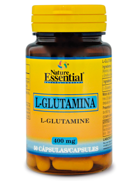 L-Glutamina 400Mg. 50Cap. de Nature Essential
