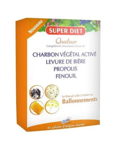 Cuarteto Hinojo Hinchazones 45 Cáps de Superdiet