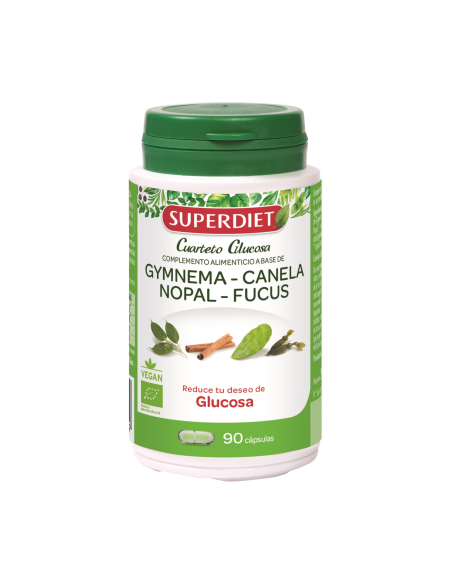 Cuarteto Anti Azúcar 90 Caps de Superdiet