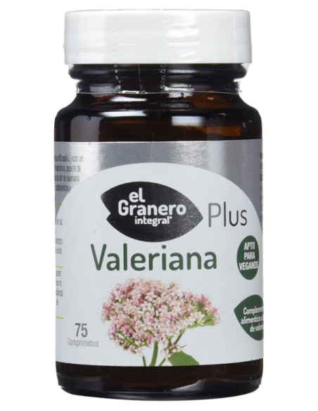 Valeriana 75 Comp. El Granero - Relajación Natural Efectiva