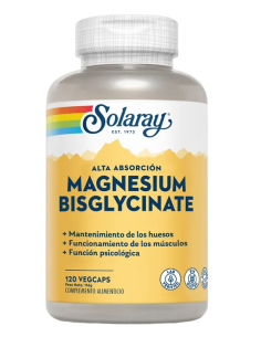 Pacote 3x2 Bisglicinato de Magnésio 350Mg 120Comp. De Solaray