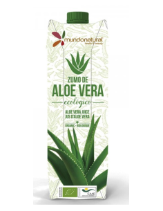 Zumo Aloe Vera Ecológico 1L | Puro y Natural Mundonatural