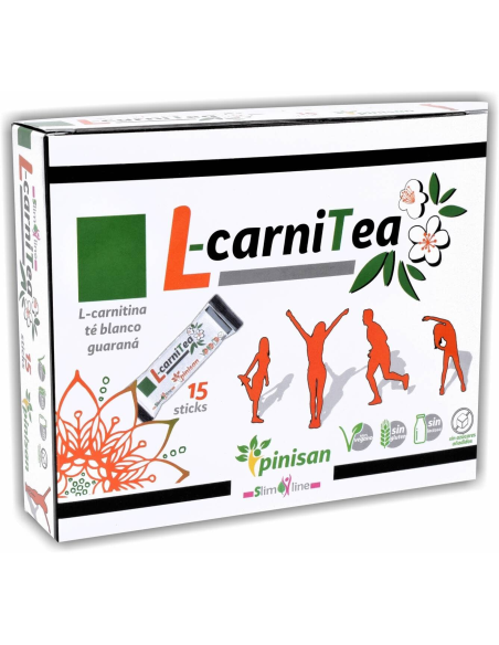 L-Carnitea Pinisan 15 Sticks x 10 ml  Energía y Vitalidad