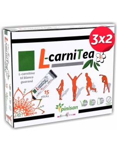 Pacote 3x2 L-Carnitea, Linha Slim, 15 Sticks da Pinisan