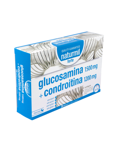Glucosamina 1500 Mg+ Condroitina 1200 Mg Forte 20 X 15 Ml Ampollas De Dietmed