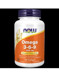 Omega 3-6-9 1000 Mg 100  Perlas Origen Vegetal de Now 2