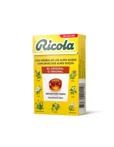 Caramelo Sin Azúcar Hierbas Ricola – Alivio Natural