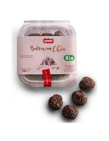 Bolitas con Chía Sanavi: Snack Saludable y Nutritivo