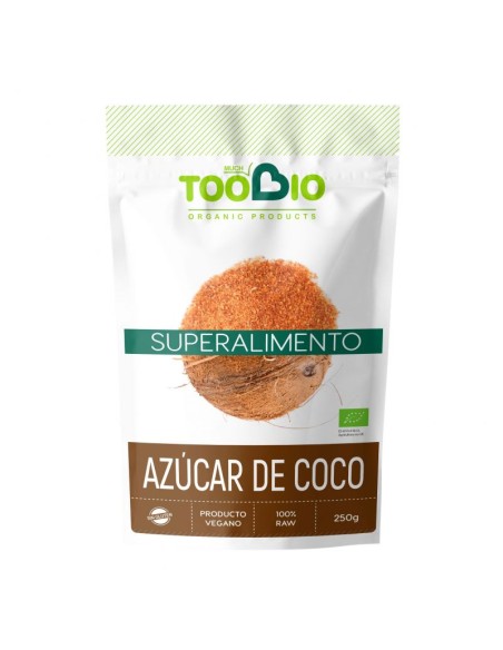 Azúcar de Coco Bio Toobio 250g | Endulza Naturalmente