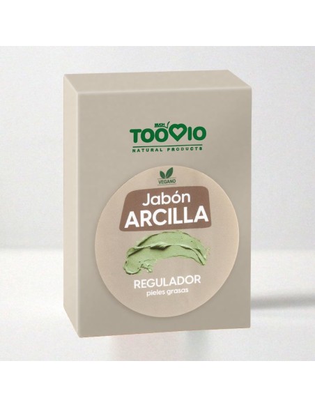 Jabón de Arcilla Toovio – Limpieza Natural y Efectiva