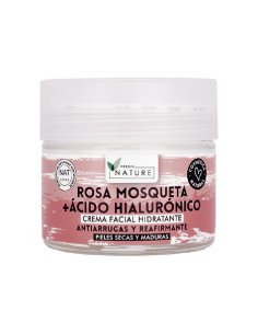 Crema Facial Banban con Rosa Mosqueta y Ácido Hialurónico