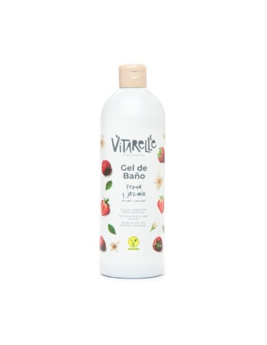 Gel de Baño Fresa y Jazmín Vitarelle – Frescura y Suavidad
