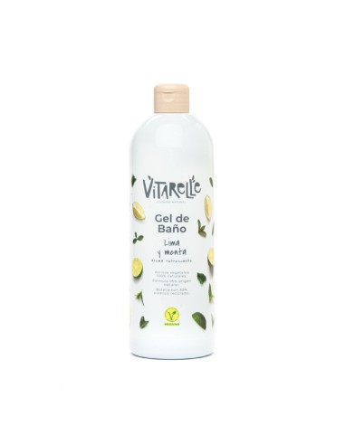 Gel de Baño Lima y Menta Vitarelle – Frescura y Vitalidad