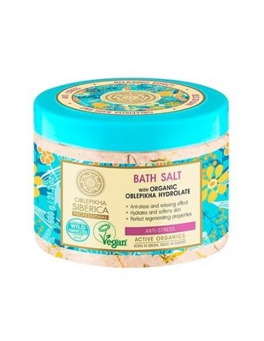 Oblepikha Sal De Baño Antiestres 600Gr. de Natura Siberica