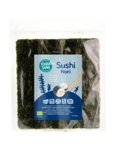 Sushi Nori 8 Laminas 15Gr. de Terrasana
