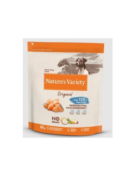 Natures Variety Canine Adult Mini Salmon 600Gr. de Nature S Variety Vet