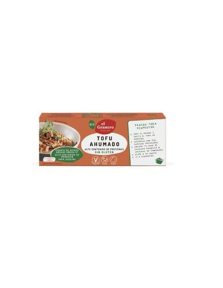 Tofu Ahumado Ambiente 200Gr. Bio Vegan de El Granero