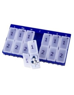 Pastillero Semanal 2 Tomas (F-S2) de Lapastilla