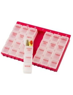 Pastillero Semanal 4 Tomas Gd (F-Sp4) de Lapastilla