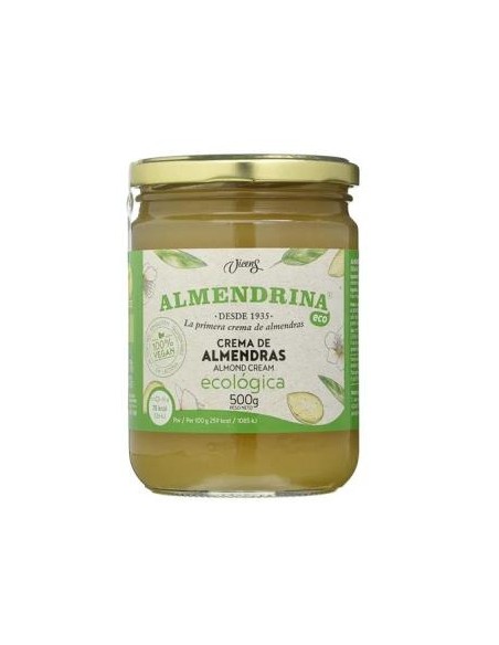 Crema de Almendras Eco Tarro de Cristal 300Gr de Almendrina