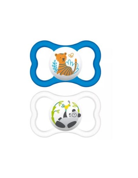 Chupete Air Sili Fisio +16M 2Un Azul de Mam