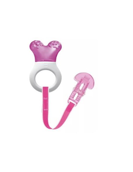 Mordedor Mini Cooler &Amp  Clip Rosa de Mam