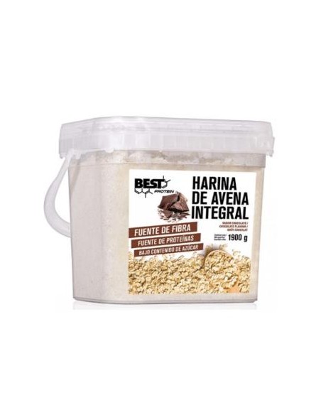 Harina De Avena Integral Chocolate 1900Gr. de Best Protein