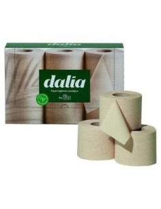 Papel Higienico Doble Capa Sin Blanquear 6Roll Bio de Dalia