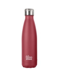 Termo Acero Inoxidable+Funda Rojo 350Ml Bbo7.350 de Irisana