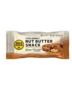 Nut Butter Snack Peanut 15Uds. Bio de Gold Nutrition