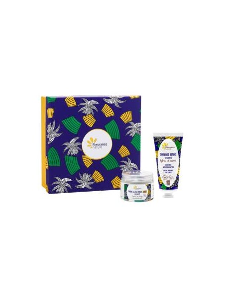 Cofre Karite Cara-Manos Crema De Dia Y Manos de Fleurance Nature