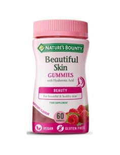 Beautiful Skin Gummies Con Ac. Hialuronico 60Gomin de Nature´S Bounty