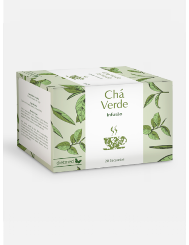Té Verde DietMed 20 Sobres  Antioxidante Natural Saludable