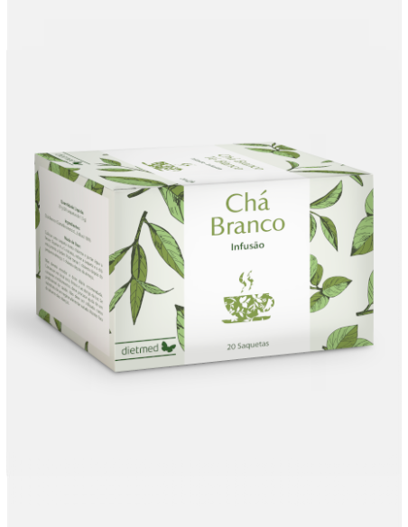Infusión Té Blanco DietMed 20 Sobres  Natural y Saludable