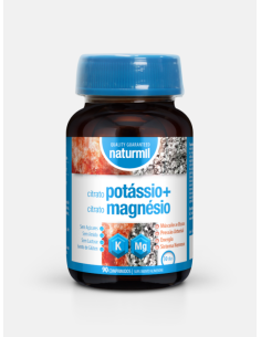 Citrato de Potasio y Magnesio Naturmil  Salud Óptima Diaria