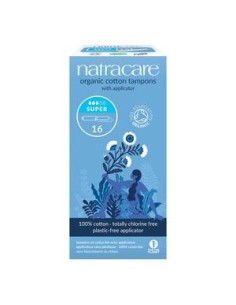 Tampón Super con Aplicador Natracare 16 unidades ecológico