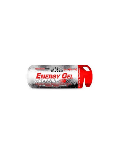 Gel Energy Cafeine 12 Sobres De 40 Gr Red Fruits & de Vit.O.