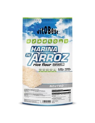 Harina De Arroz Neutra 1 Kg De Vit.O.Best