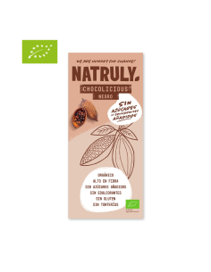 Tableta de Chocolate Negro Bio 85 G 70% Cacao sin azucares añadidos de Natruly
