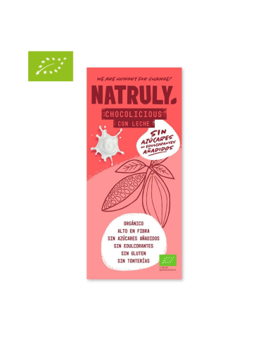 Chocolate Con Leche Bio 85 G de Natruly