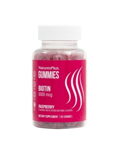 Gummies Biotina Natures Plus  60 Gominolas para tu Belleza
